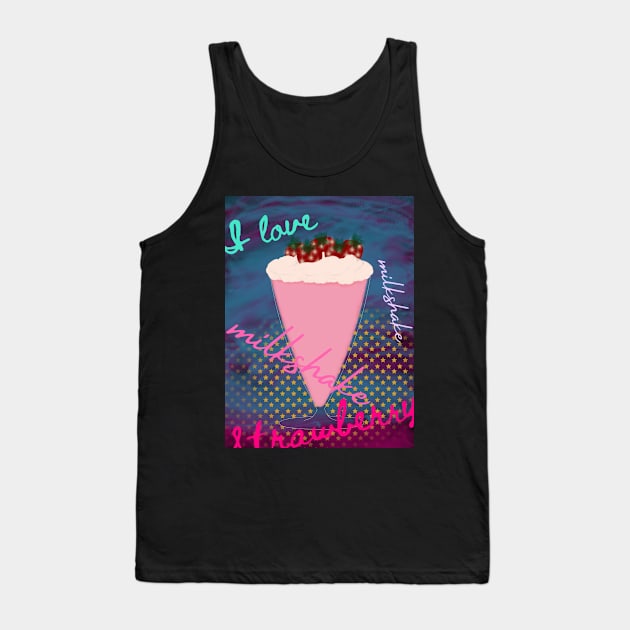 I love milkshake Tank Top by Prince